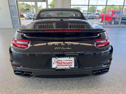 Jet Black Metallic 2017 Porsche 911 Turbo