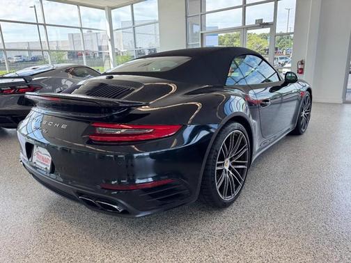 Jet Black Metallic 2017 Porsche 911 Turbo