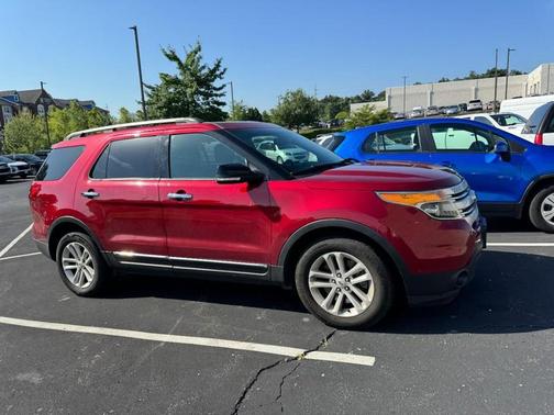 Ruby Red Metallic Tinted Clearcoat 2014 Ford Explorer XLT