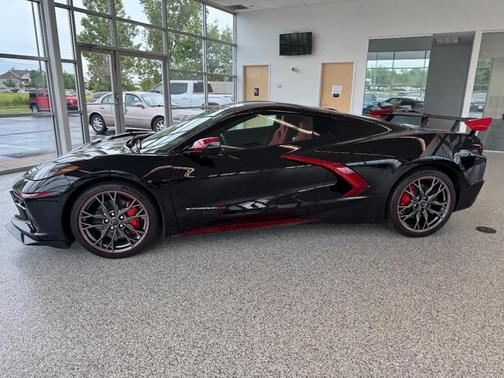 Black 2026 Chevrolet Corvette Stingray w/1LT