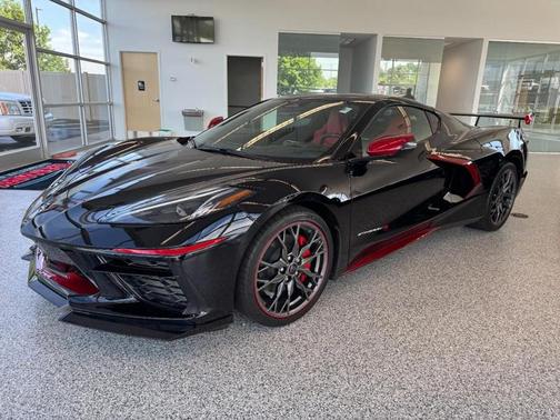 Black 2026 Chevrolet Corvette Stingray w/1LT