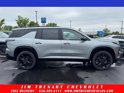 Sterling Gray Metallic 2026 Chevrolet Traverse RS