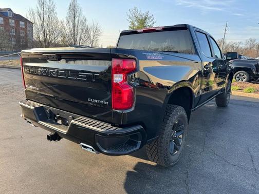 Black 2026 Chevrolet Silverado 1500 Custom Trail Boss