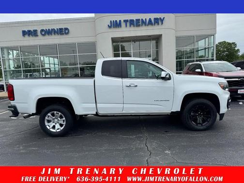 Summit White 2022 Chevrolet Colorado LT