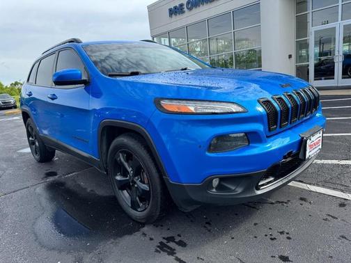 Hydro Blue Pearlcoat 2018 Jeep Cherokee Latitude