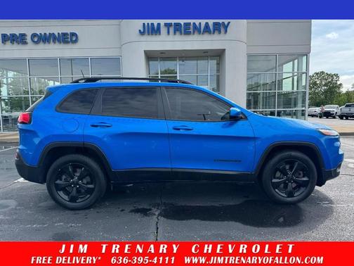 Hydro Blue Pearlcoat 2018 Jeep Cherokee Latitude