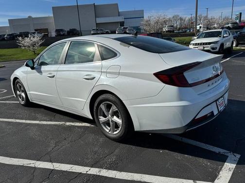 Quartz White 2021 Hyundai SONATA SE