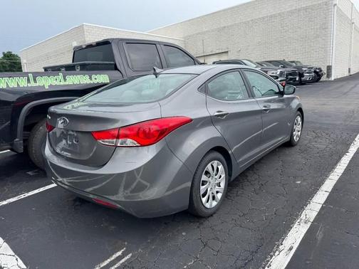 Harbor Gray Metallic 2012 Hyundai ELANTRA GLS