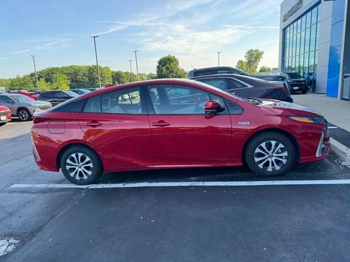 Supersonic Red 2020 Toyota Prius Prime Limited