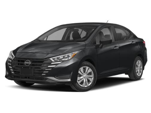 Super Black 2025 Nissan Versa 1.6 S