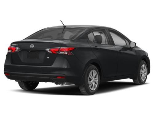 Super Black 2025 Nissan Versa 1.6 S