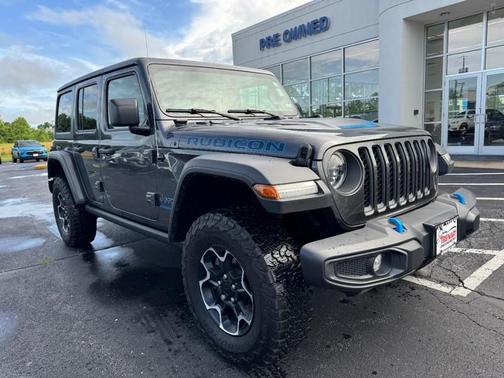 Granite Crystal Metallic Clearcoat 2023 Jeep Wrangler 4xe Rubicon