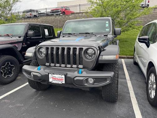 Granite Crystal Metallic Clearcoat 2023 Jeep Wrangler 4xe Rubicon