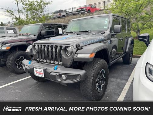 Granite Crystal Metallic Clearcoat 2023 Jeep Wrangler 4xe Rubicon