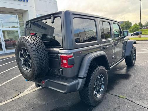 Granite Crystal Metallic Clearcoat 2023 Jeep Wrangler 4xe Rubicon