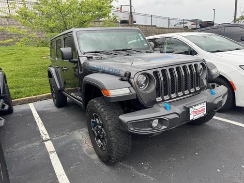 Granite Crystal Metallic Clearcoat 2023 Jeep Wrangler 4xe Rubicon