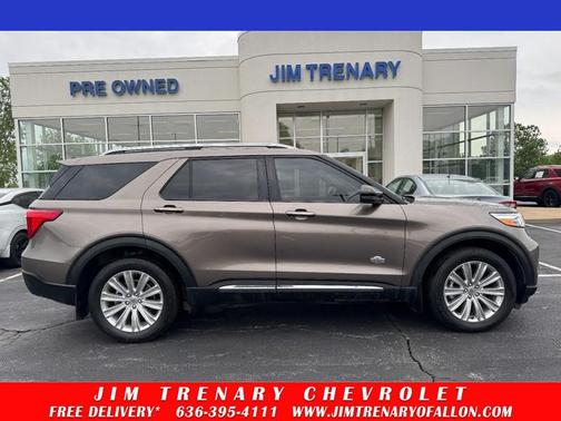 Stone Gray Metallic 2021 Ford Explorer King Ranch