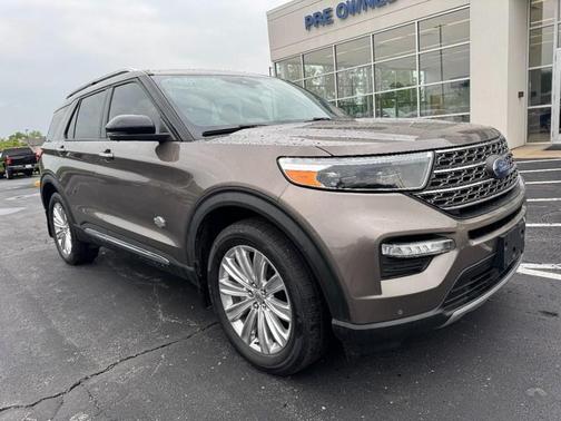 Stone Gray Metallic 2021 Ford Explorer King Ranch