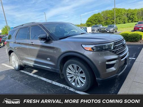 Stone Gray Metallic 2021 Ford Explorer King Ranch