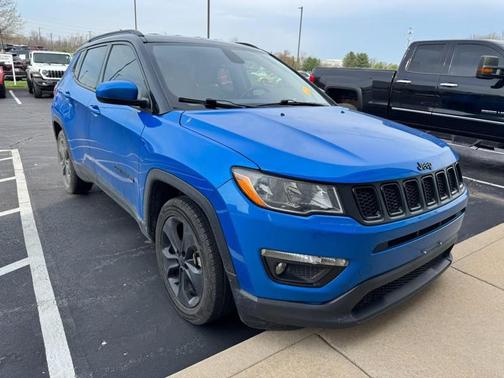 Laser Blue Pearlcoat 2020 Jeep Compass Latitude