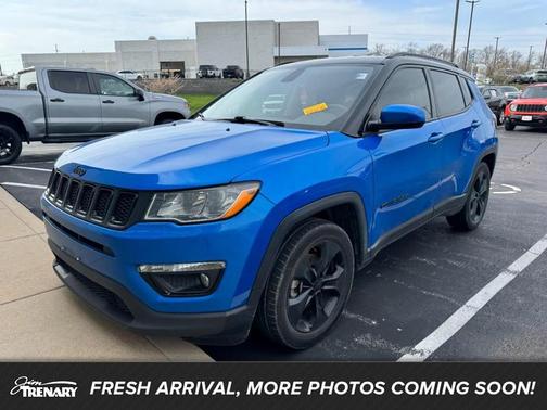 Laser Blue Pearlcoat 2020 Jeep Compass Latitude