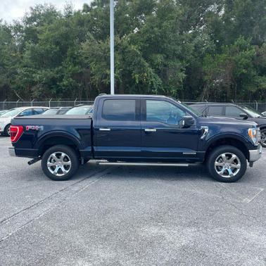 Antimatter Blue Metallic 2021 Ford F-150 XLT