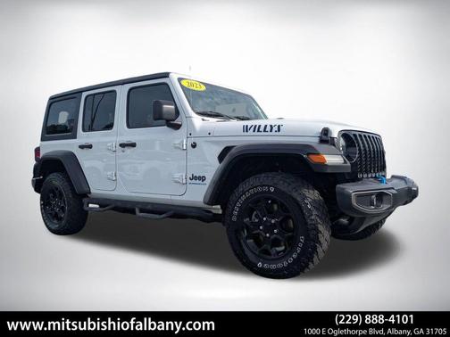 Bright White Clearcoat 2023 Jeep Wrangler 4xe Base