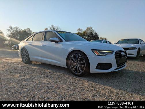 Glacier White Metallic 2020 Audi A6 45 Premium Plus