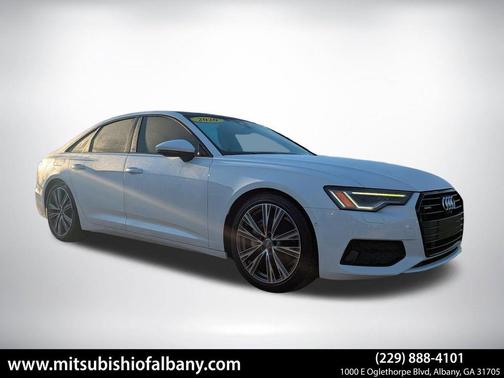 Glacier White Metallic 2020 Audi A6 45 Premium Plus