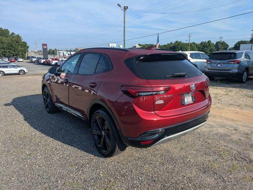 Cinnabar Metallic 2023 Buick Envision Essence AWD