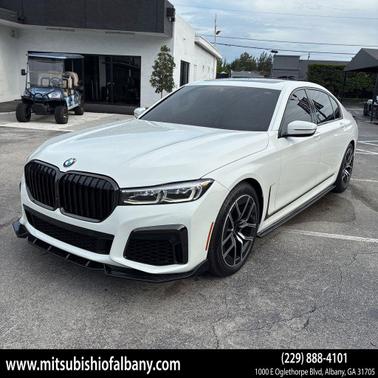Alpine White 2021 BMW 740 740i