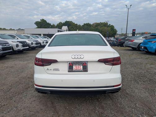 Ibis White 2019 Audi A4 2.0T Titanium Premium