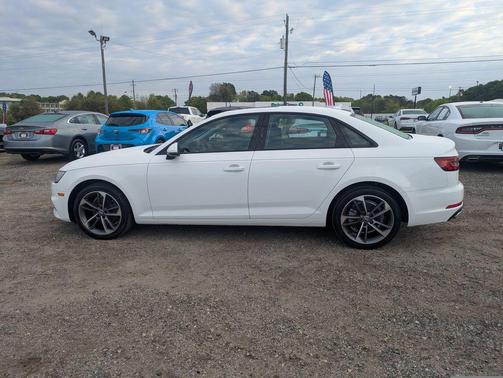 Ibis White 2019 Audi A4 2.0T Titanium Premium