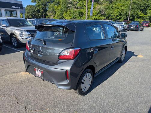 Jet Black Metallic 2024 Mitsubishi Mirage ES