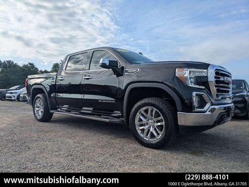 Onyx Black 2021 GMC Sierra 1500 SLT