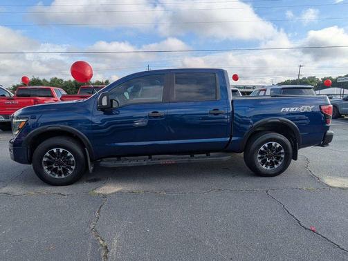 Deep Blue Pearl 2023 Nissan Titan PRO-4X