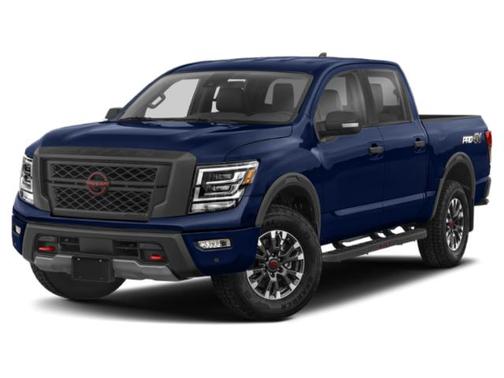 Deep Blue Pearl 2023 Nissan Titan PRO-4X