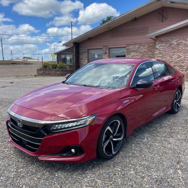 San Marino Red 2022 Honda Accord Hybrid Sport