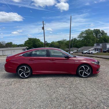 San Marino Red 2022 Honda Accord Hybrid Sport