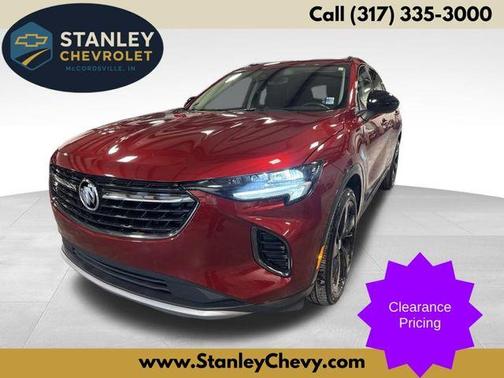 Cinnabar Metallic 2022 Buick Envision Essence