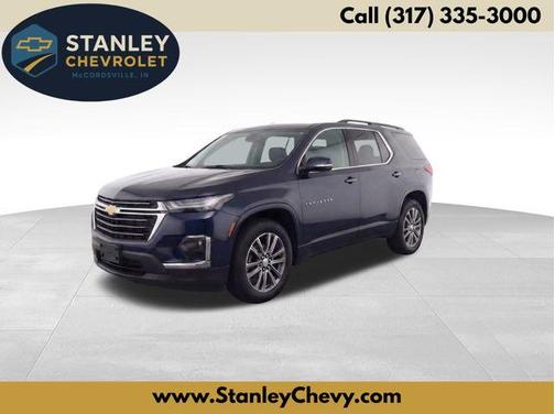 Northsky Blue Metallic 2022 Chevrolet Traverse LT Cloth