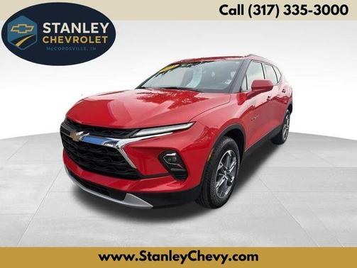 Red 2024 Chevrolet Blazer LT