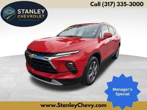 Red 2024 Chevrolet Blazer LT