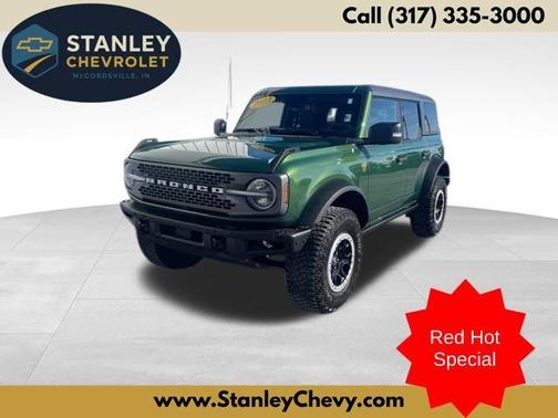Eruption Green Metallic 2023 Ford Bronco Badlands