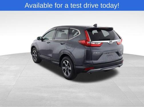 Gray 2018 Honda CR-V EX