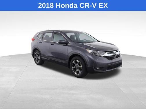 Gray 2018 Honda CR-V EX