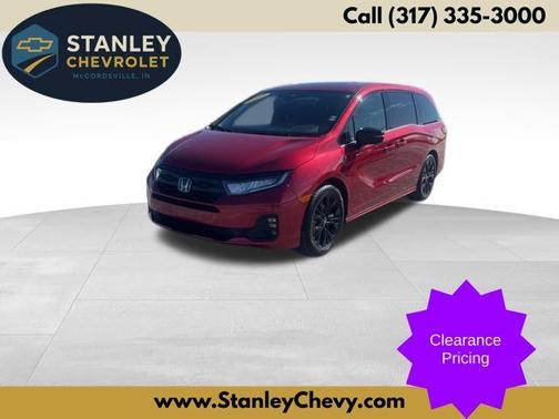 Red 2025 Honda Odyssey Sport-L