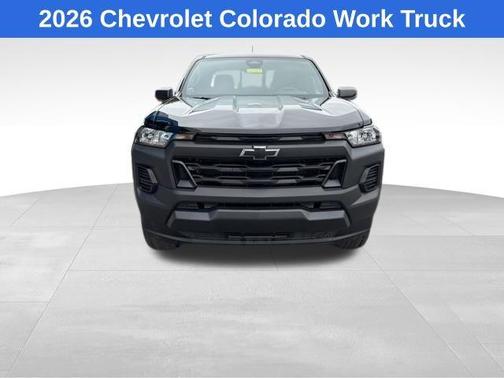 Black 2026 Chevrolet Colorado WT
