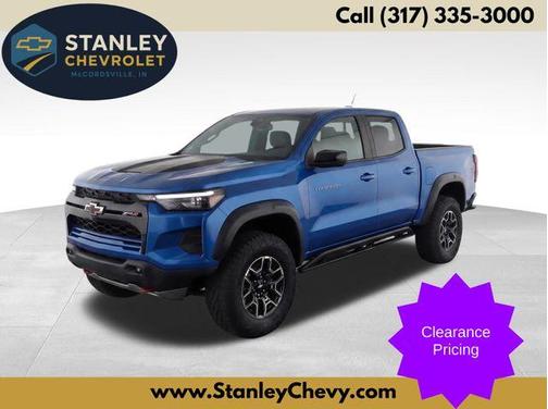 Glacier Blue Metallic 2024 Chevrolet Colorado ZR2