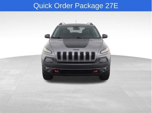 Billet Silver Metallic Clearcoat 2015 Jeep Cherokee Trailhawk